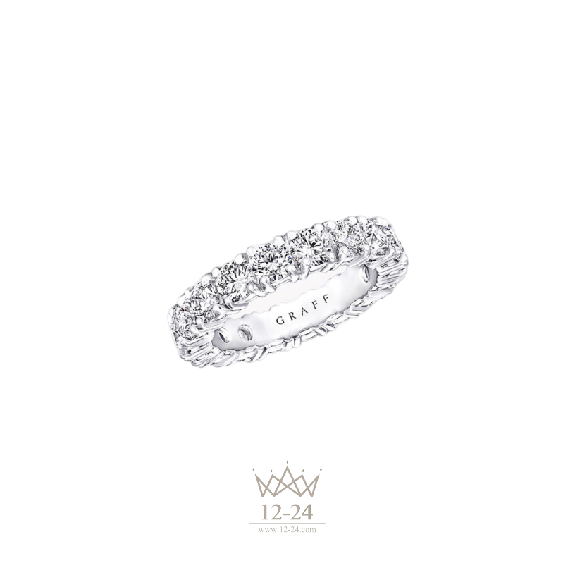 Graff Round Eternity Band Diamond RGET055