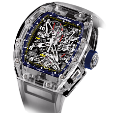 Часы Richard Mille RM 056 Tourbillon Chronograph Sapphire — Felipe Massa RM 056 SAPHIR/BLUE — main thumb