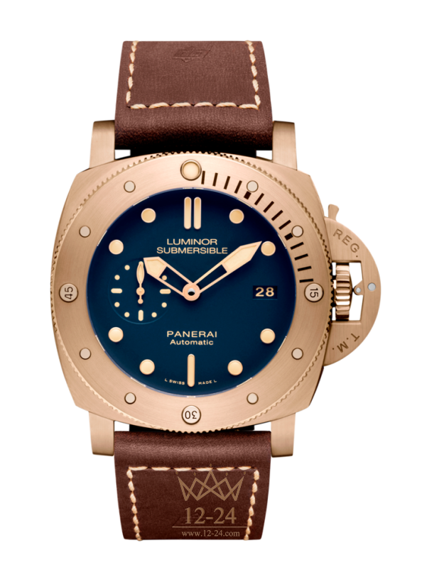 Panerai Luminor Submersible 1950 3 Days Automatic Bronzo — 47 мм PAM00671