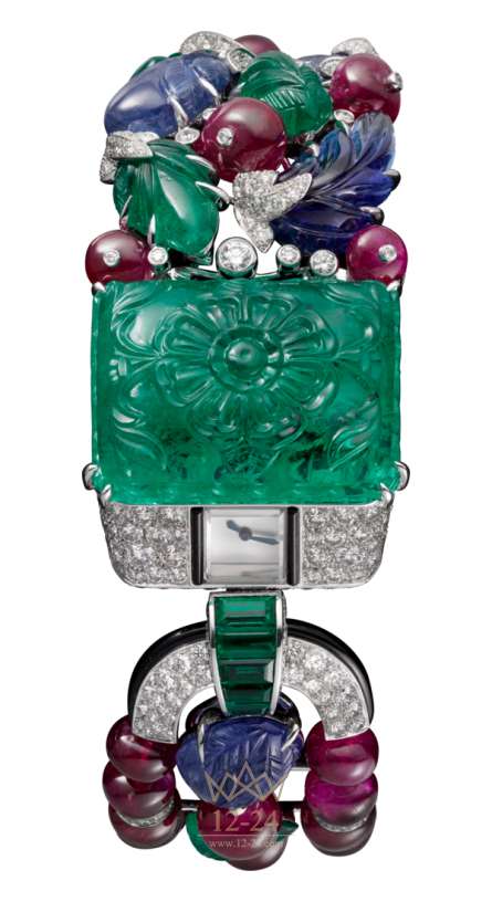 Cartier Visible Time Tutti Frutti Agrafe HPI01067