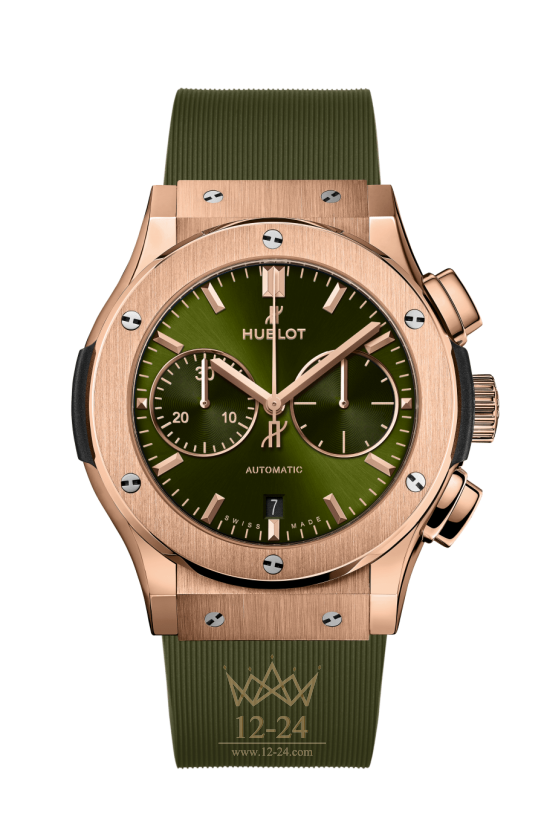 Hublot Chronograph King Gold Green 521.OX.8980.RX