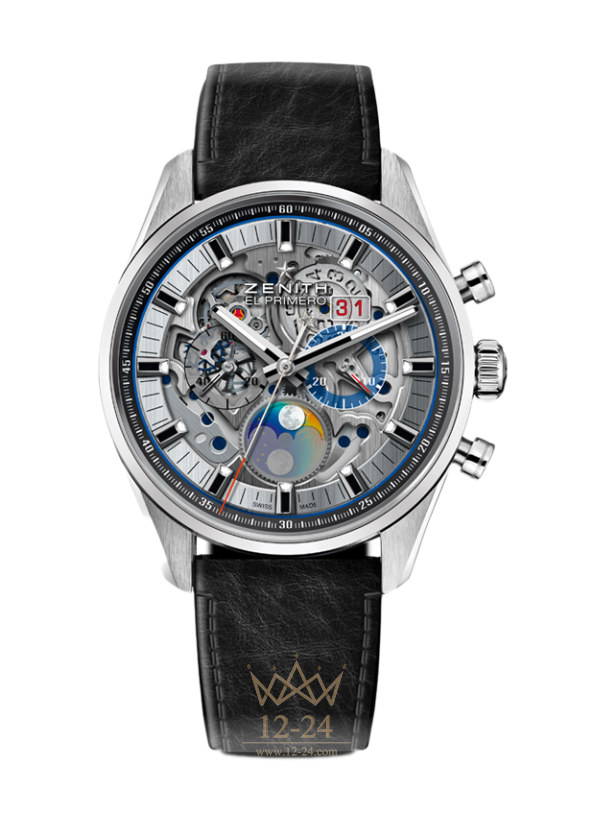Zenith El Primero Grande Date Full Open - 45.00 03.2530.4047/78.C813