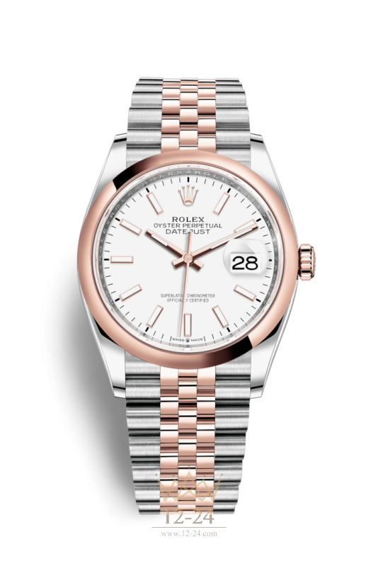 Rolex Oyster 36 мм Steel and Gold Everose 126201-0017