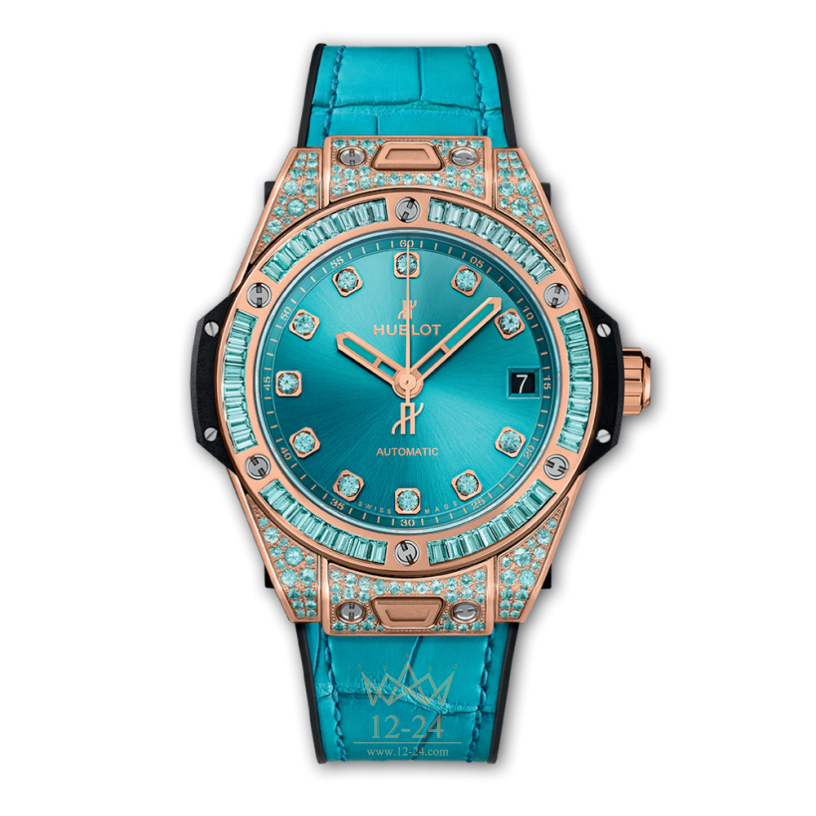 Hublot One Click King Gold Paraiba 465.OX.898T.LR.0919