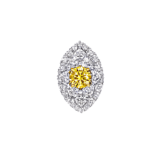Украшение Graff Yellow and White Diamond Ring GR44877 — дополнительная миниатюра 1