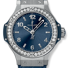 Часы Hublot Steel Blue Diamonds 38 mm 361.SX.7170.LR.1204 — main thumb
