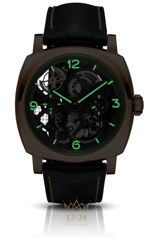 Panerai LO SCIENZIATO - Radiomir 1940 Tourbillon GMT Oro Rosso - 48 мм PAM00559
