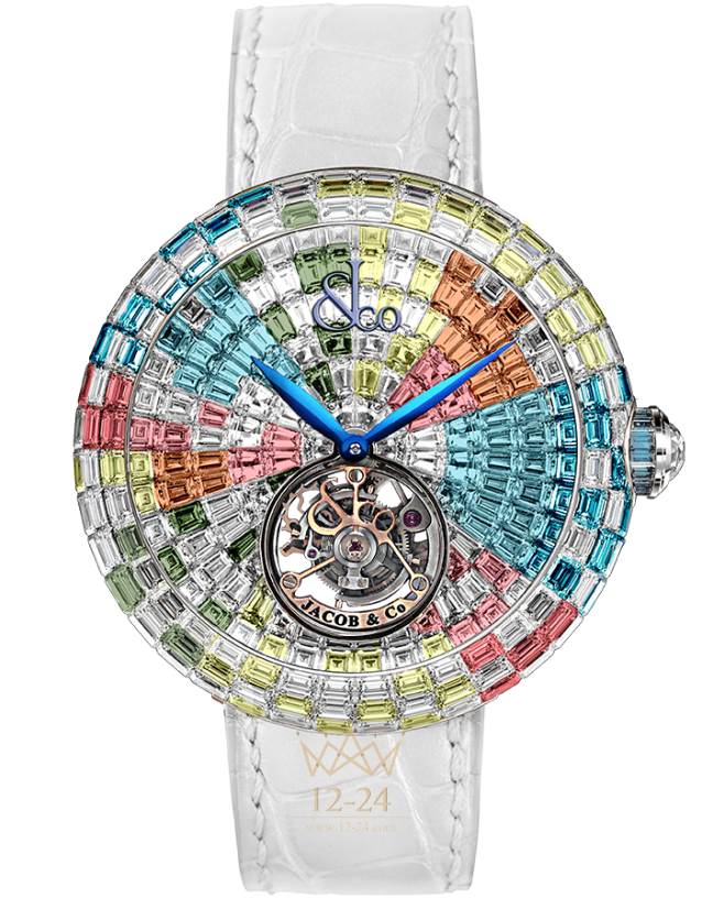 Jacob &amp; Co Brilliant Flying Tourbillon Arlequino Pastel BT543.40.HX.UC.B