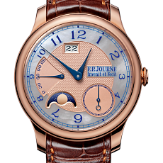 Часы F.P.Journe Collection Boutique Nacre FPJ-Co-ExclusivePieces-CBN-AutomatLune-AL-CuirOr — main thumb