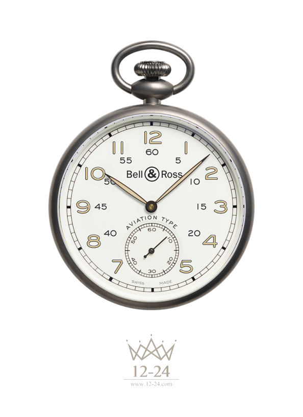 Bell &amp; Ross PW1 HERITAGE WHITE DIAL BRPW1-WH-TI