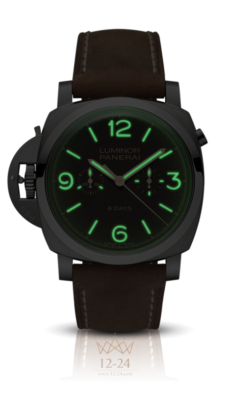 Panerai Luminor 1950 Chrono Monopulsante Left-Handed 8 Days Titanio - 47mm PAM00579