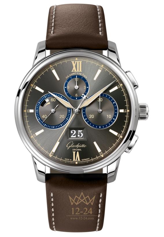 Glashutte Chronograph — The Capital Edition «Clasp» 1-37-01-04-02-35