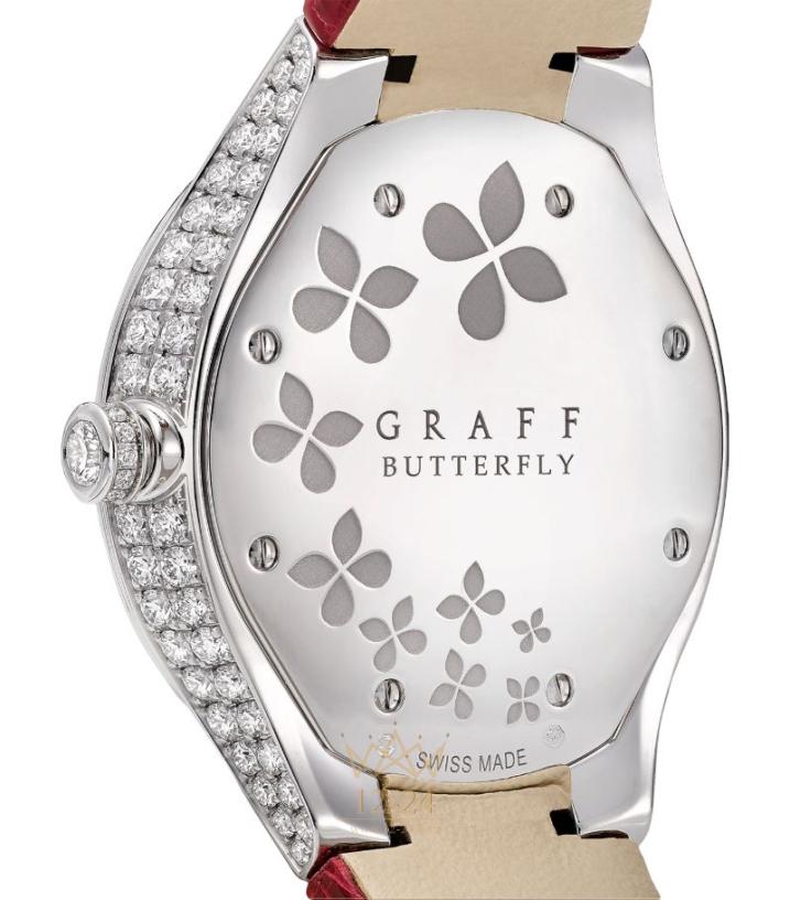 Graff Classic Butterfly Diamond and Ruby Watch BF33WGDR