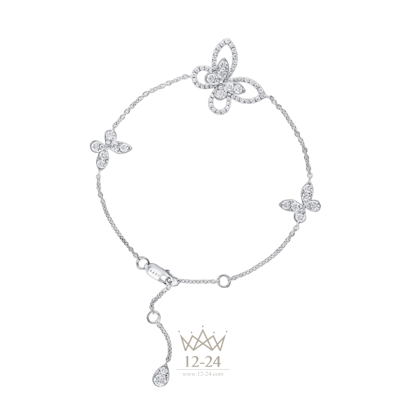 Graff Butterfly Silhouette Diamond Bracelet RGB197