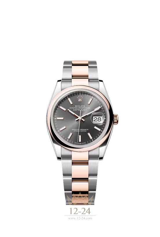 Rolex Oyster 36 мм Steel and Gold Everose 126201-0014