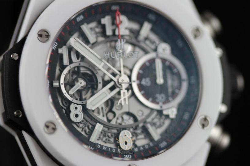 Hublot Unico White Ceramic 45 mm 411.HX.1170.RX