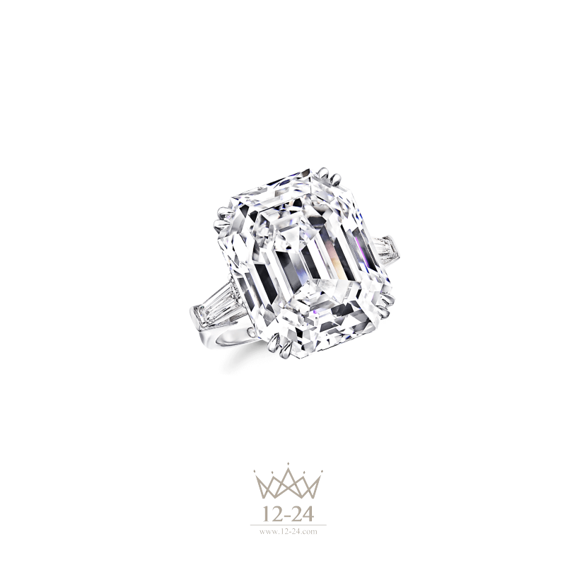 Graff Emerald Cut Diamond Ring GR47291