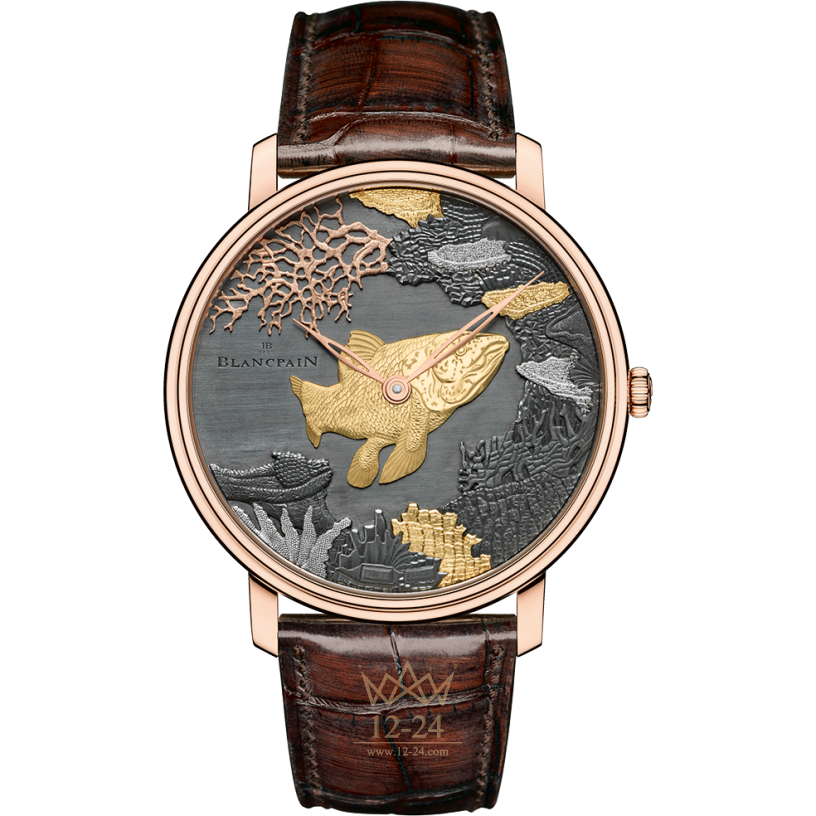 Blancpain Villeret Cadran Shakudo 6615-3616-55B-0