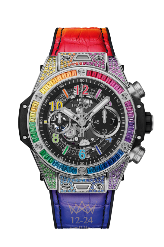 Hublot Unico Titanium Rainbow 421.NX.1117.LR.0999