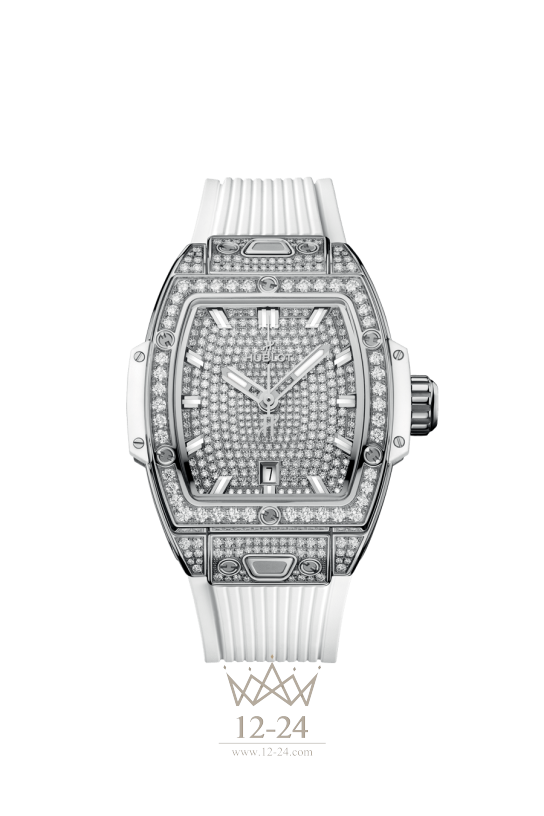 Hublot Steel White Full Pavé 682.SE.9000.RW.1604
