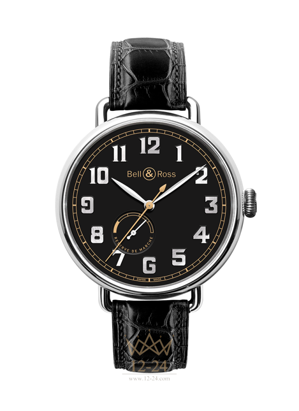 Bell &amp; Ross WW1-97 HERITAGE BRWW197-HER-ST/SCR