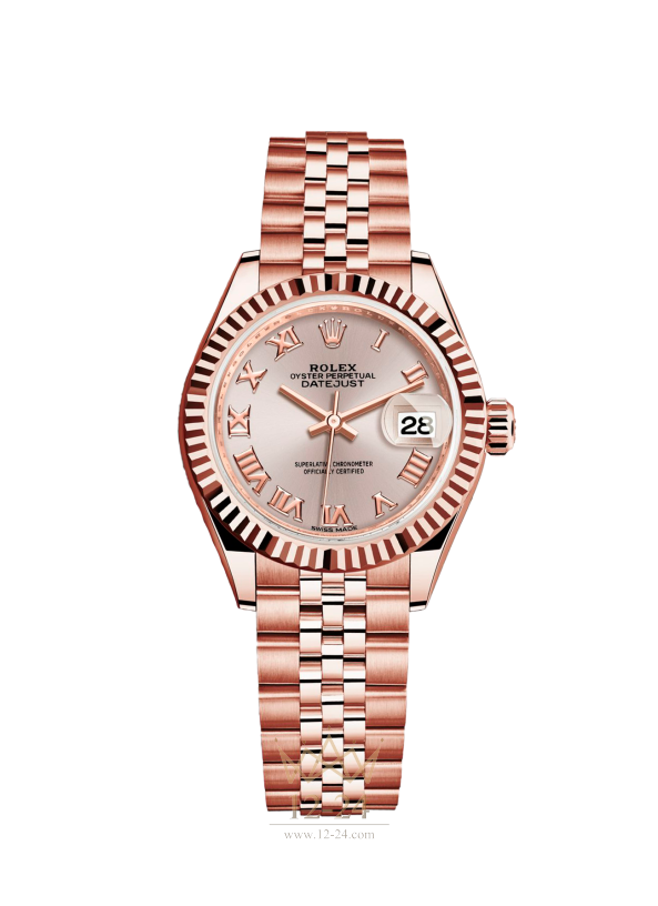 Rolex Lady-Datejust 28 Oyster Everose gold 279175-0012