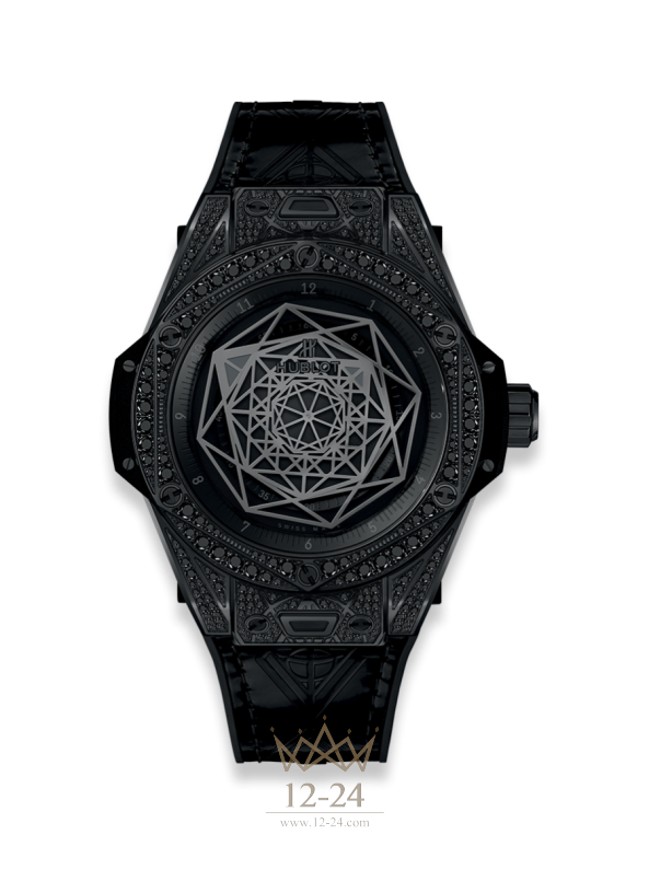 Hublot Sang Bleu All Black Pave 465.CS.1114.VR.1700.MXM18