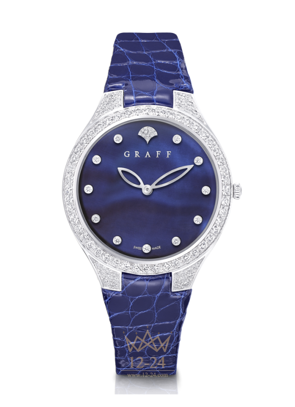 Graff Butterfly Silhouette 38mm BF38WGSLDMPN