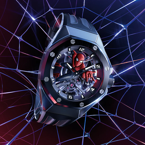 Audemars Piguet's New Marvel-ous Creation: The Royal Oak Concept Spider-Man Tourbillon