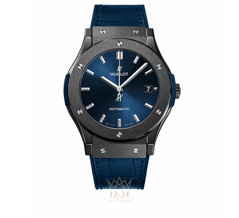 Hublot Quartz Ceramic Blue 581.CM.7170.LR