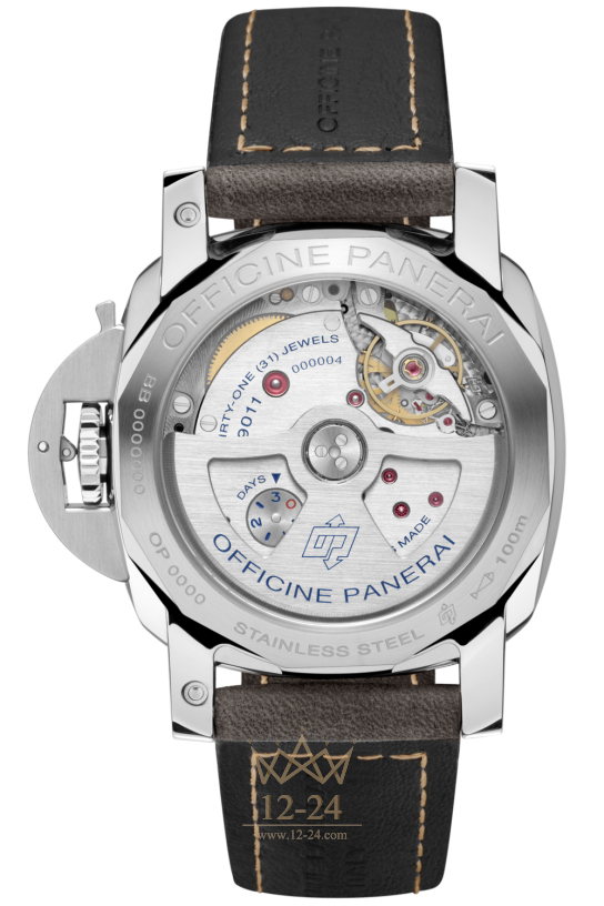 Panerai 3 Days GMT Automatic Acciaio — 42 mm PAM01535