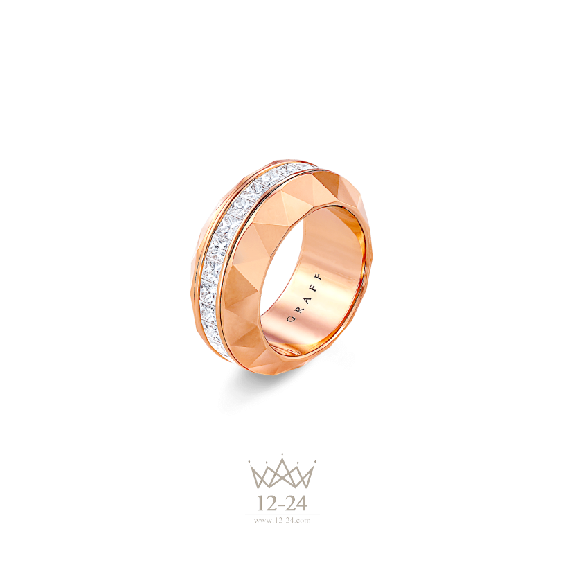 Graff Rose Gold Eternity Band Diamond RGR380