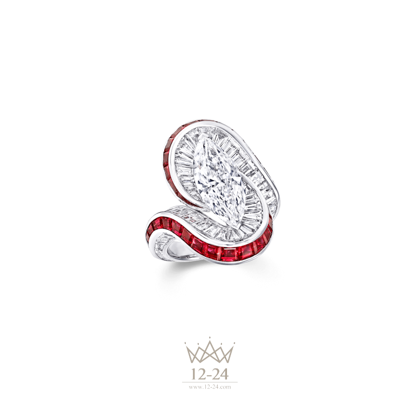 Graff Ruby and Diamond Ring GR46084