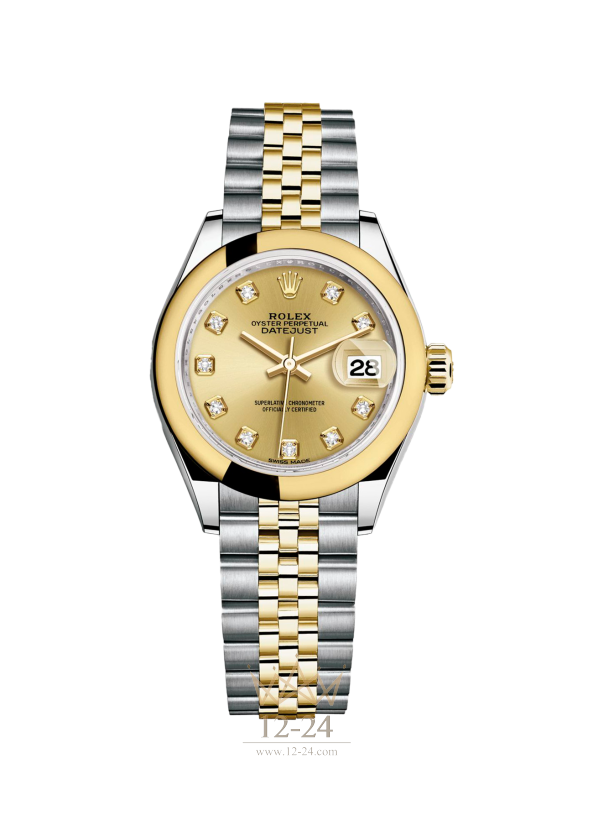 Rolex Lady-Datejust 28 Steel and Yellow gold 279163-0011