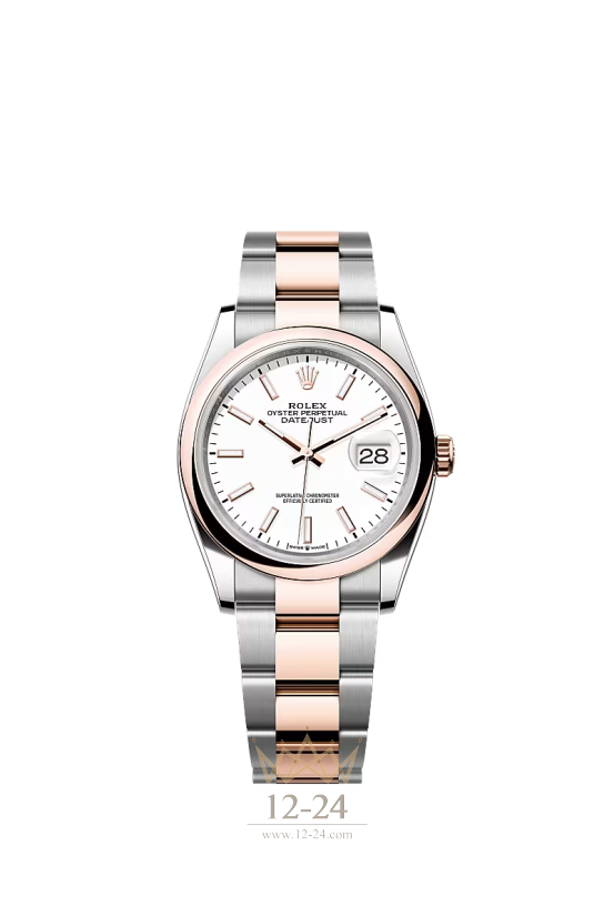 Rolex Oyster 36 мм Steel and Gold Everose 126201-0018