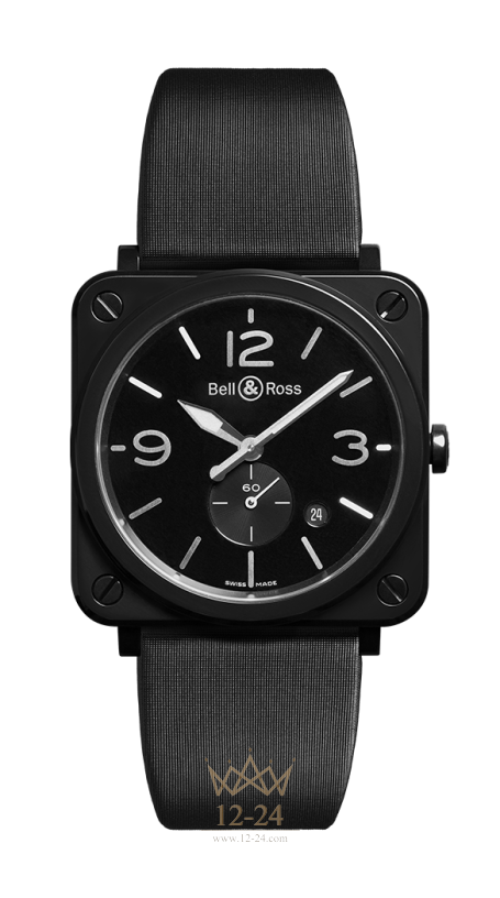 Bell &amp; Ross BR S Black Ceramic BRS-BL-CES/SSA