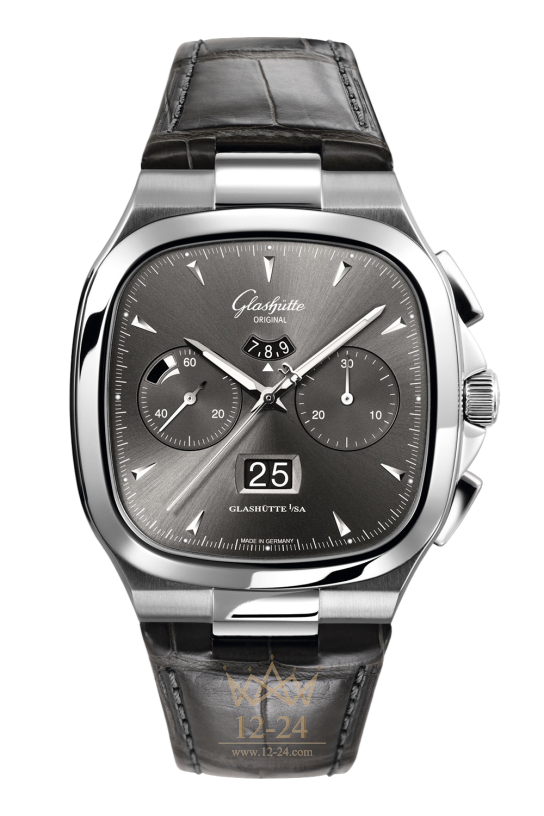 Glashutte Seventies Chronograph Panorama Date 1-37-02-01-02-30