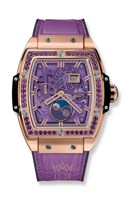 Hublot Moonphase King Gold Purple 647.OX.4781.LR.1205