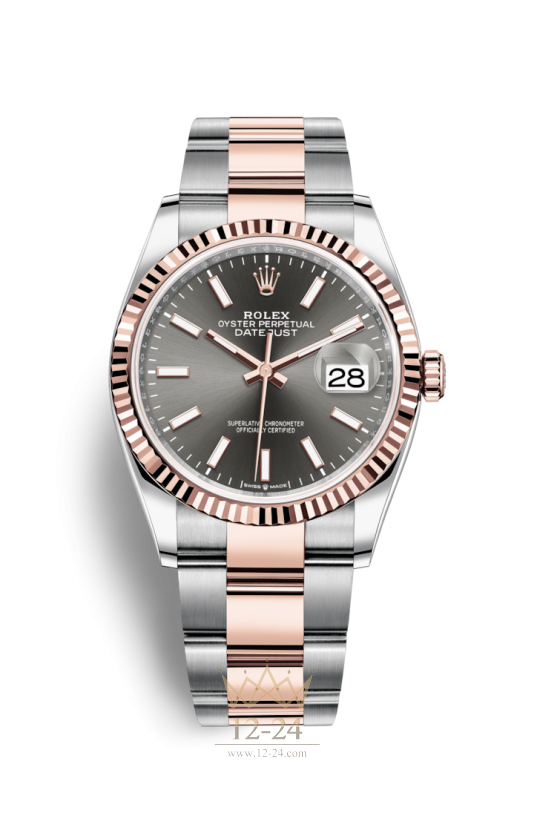 Rolex Oyster 36 мм Steel and Gold Everose 126231-0014