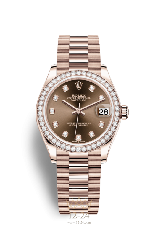 Rolex Oyster 31 мм Gold Everose and Diamonds 278285rbr-0006