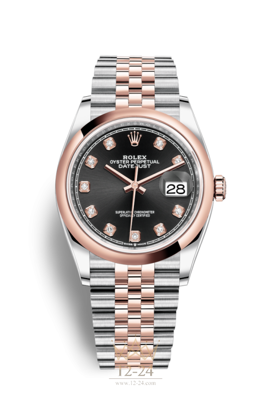 Rolex Oyster 36 мм Steel and Gold Everose 126201-0019
