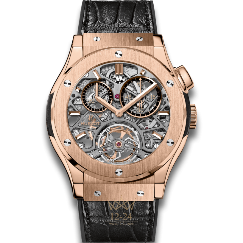 Hublot Tourbillon Skeleton King Gold 45 mm 506.OX.0180.LR