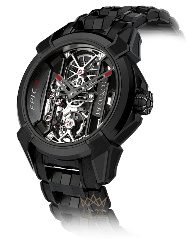 Jacob &amp; Co Epic X Black Titanium Bracelet EX100.21.PS.OP.A21AA