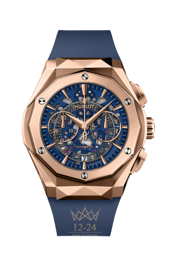 Hublot Aerofusion Chronograph Orlinski King Gold Blue 45 мм 525.OX.5180.RX.ORL21