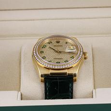 Часы Rolex Yellow gold Pave Dial 36 16188 — additional thumb 6