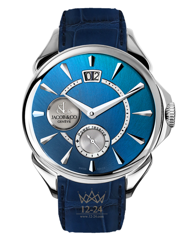 Jacob &amp; Co Palatial Classic Manual Big Date Colored Dial - Steel Case PC400.10.NS.NF.A