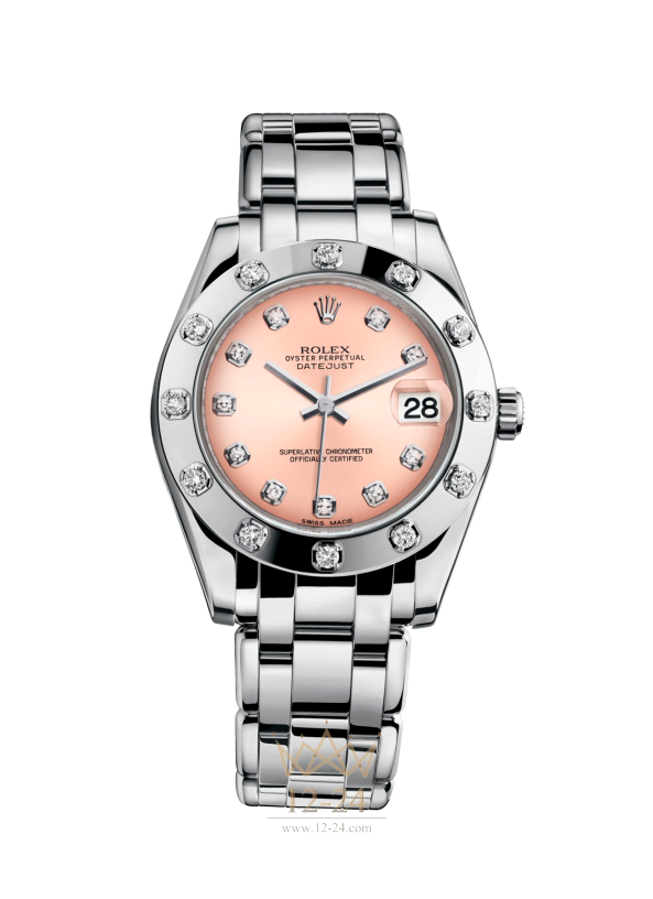 Rolex 34 мм White Gold and Diamonds 81319-0023