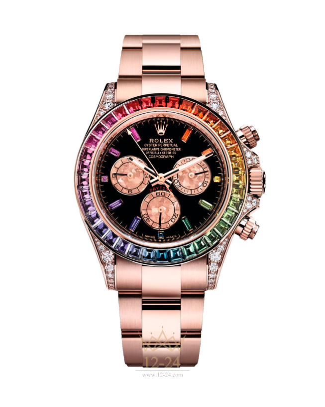 Rolex Oyster 40 мм Gold Everose and Diamonds 116595rbow-0001
