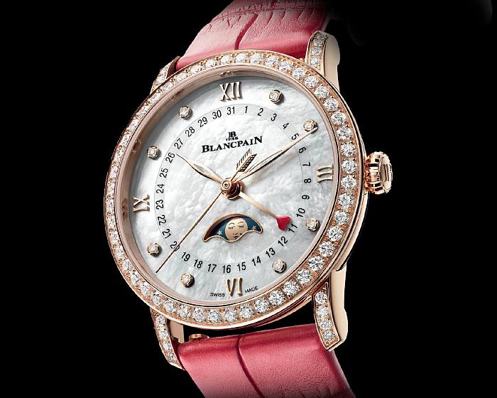 Специальное издание Blancpain Villeret Women Quantième Phases de Lune в честь Дня Святого Валентина