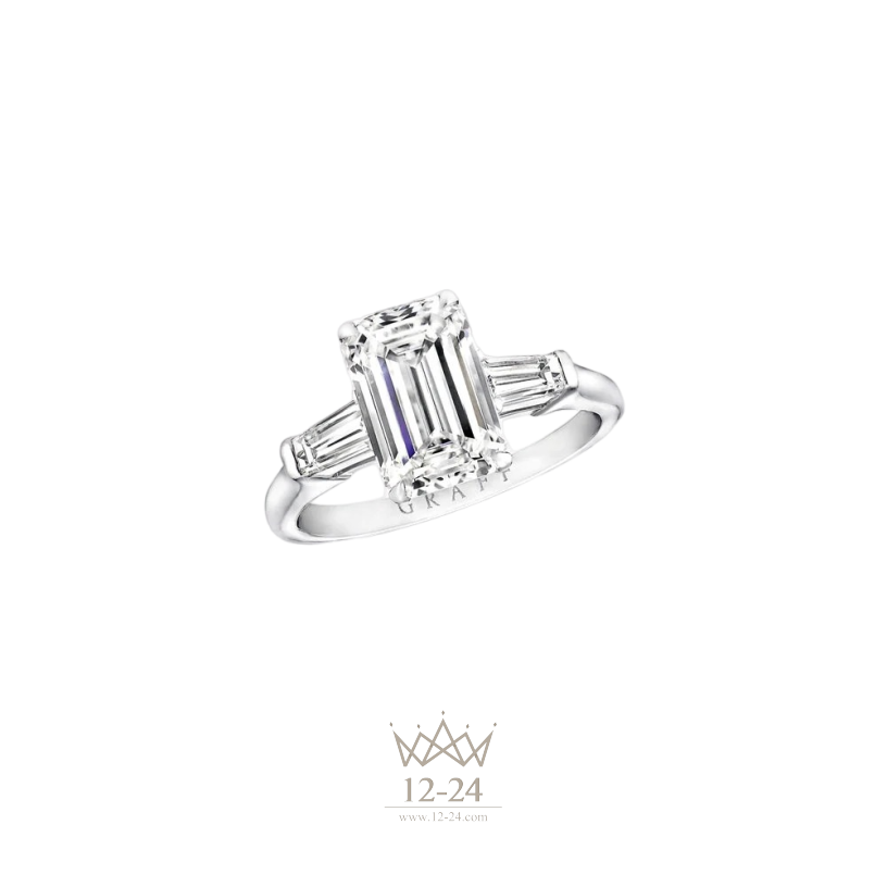 Graff Promise Emerald Cut Diamond Engagement Ring ET01ALL